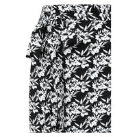 Thumbnail for Wrap Skirt - Black Tropical Lady Vintage Wrap Skirt