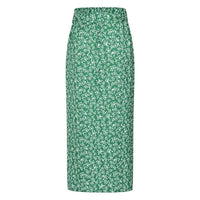 Thumbnail for Wrap Skirt - Green Ditsy Lady Vintage Wrap Skirt