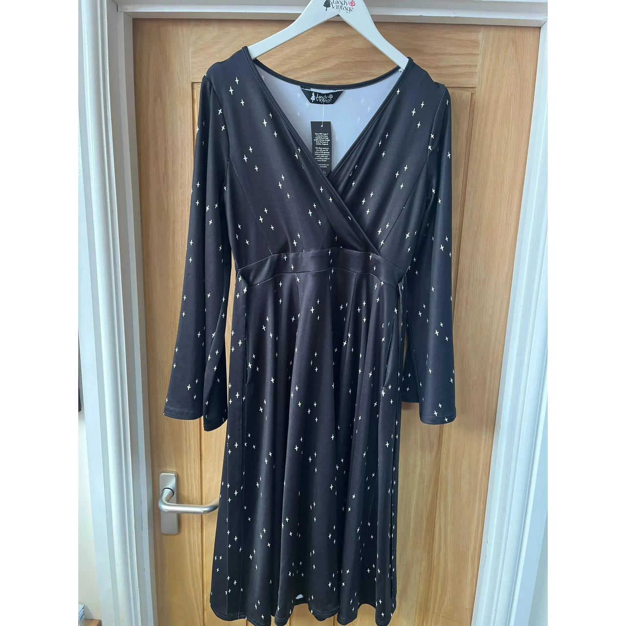 Zelda Dress - Twinkle Star (10) 10 Lady Vintage London Outlet