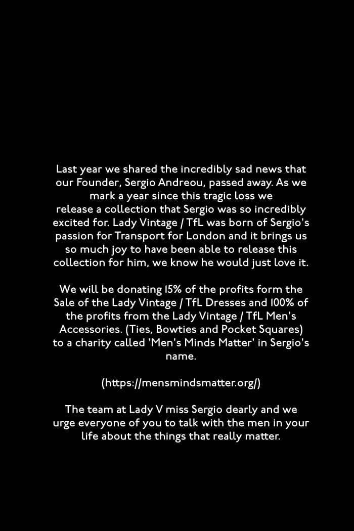 Tea Dress - Routemaster - Lady V London