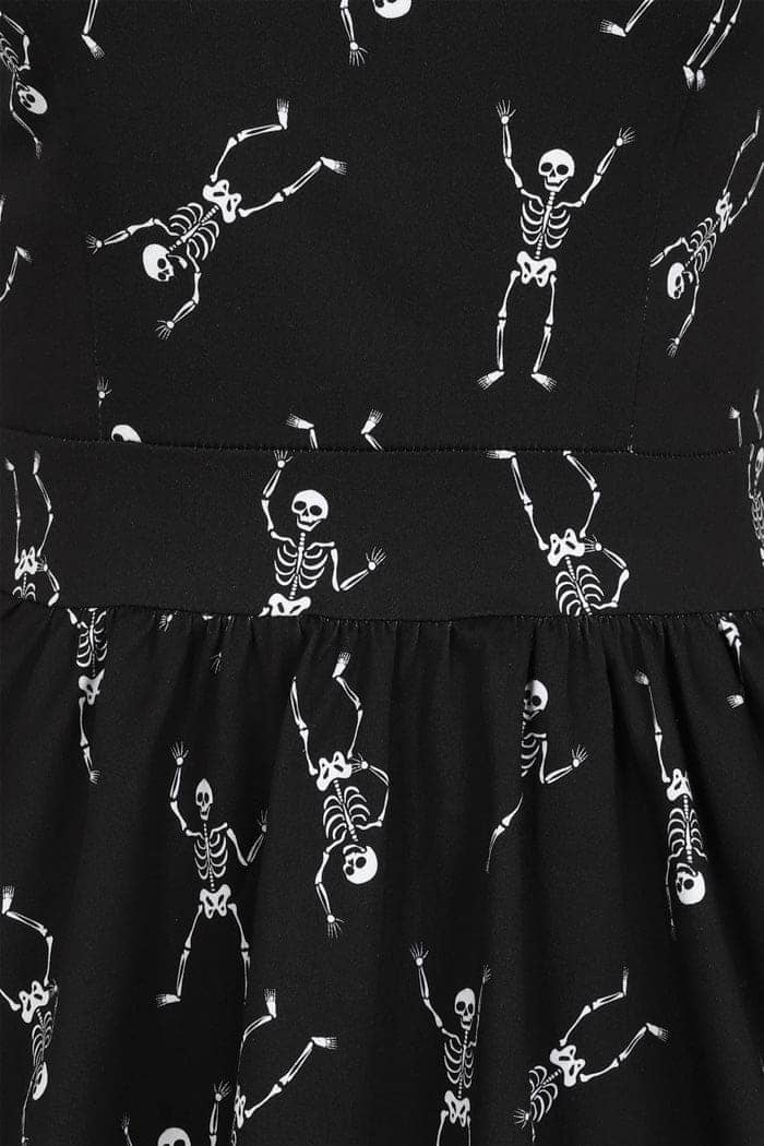 Tea Dress - Silly Skeletons - Lady V London